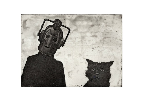 Cyberman and Cat